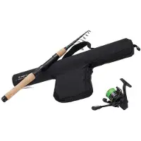 Kinetic Beaster Ct Tele Spinning Combo Marron 1.83 m / 3-15 g