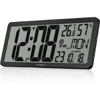 KIENZLE Xxl Wall Alarm Clock Clair One Size / EU Plug 220V