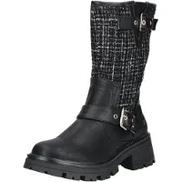 Mustang Bottes noir / blanc naturel