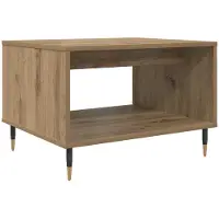 vidaXL Table basse en chêne Artisan 60 x 50 x 40 cm Bois composite