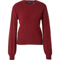 Vero Moda Pull-over 'VMHOLLYKARIS' rouge foncé