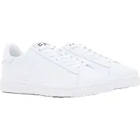 EA7 unisex. 7X000331_AF10848 Trainers Classic Cc white (49 1/3), Cuir, Blanc, Plat, Lacets, Casuel