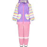 Playshoes Costume fonctionnel 'Einhorn' azur / jaune / violet / rose
