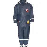 Playshoes Costume fonctionnel 'Feuerwehr' marine / jaune foncé / gris argenté / rouge