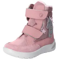Ricosta Bottes de neige 'Annika' gris / rose / rose ancienne