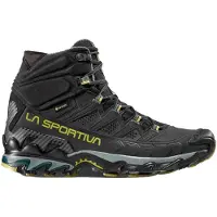 La Sportiva - Chaussures de randonnée en GORE-TEX - Ultra Raptor II Mid Leather GTX Black/Cedar pour Homme - Taille 41 - Noir