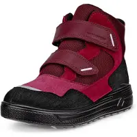 Ecco Bottes d'Hiver - Urban Snow K Mid - Black/Red Plum/Dark Rub - - 27 - Bottes d'Hiver