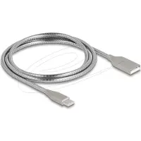 DeLOCK Câble USB Delock avec boîtier métallique, connecteur USB Type-A ver