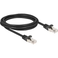 DeLOCK Kabel RJ50 Stecker zu RJ50 Stecker S/FTP 2 m schwarz