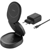 Belkin Boost Charge klappb. mag. 3-in-1 Lades. Qi2 sw. WIZ034kqBK