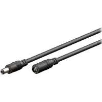 Goobay Câble d'extension DC Cordon d'alimentation 24V - 5.5