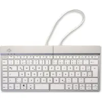 R-Go Tools RGOSBDEWLWH Clavier R-Go Split Break DE-Layout sans fil blanc