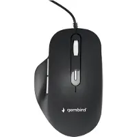 Gembird MUS-6B-02 mouse Office Right-hand USB Type-A Optical 3600 DPI