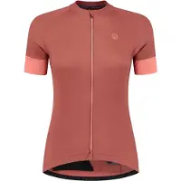 Rogelli Femmes, Maillot de cyclisme, Modesta (XL), Rouge, XL