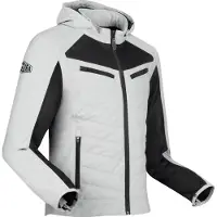 Segura Natcho, veste en textile ,Gris Clair/Noir ,L