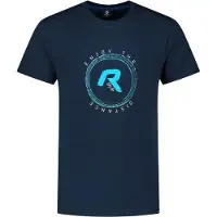 Rogelli Hommes, T-shirt, Graphic, Bleu, (XL)