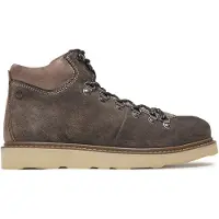 Jack & Jones Bottines à lacets 'JFWCHORLTON' taupe / gris foncé