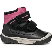 Geox Bottes rose / noir