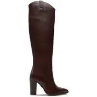 Bronx Bottes 'New-Americana' brun foncé / or