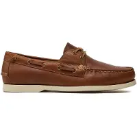 Ralph Lauren Merton Leather Boat Shoes Marron EU 44 Homme