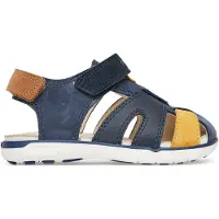Geox Chaussures ouvertes bleu marine / jaune