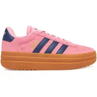 Adidas Baskets basses 'VL Court Bold' indigo / or / rose
