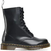 Dr. Martens Bottes à lacets jaune / noir