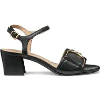 Geox Sandales à talon D35RNB000TUC9997 femmes - Noir - 40