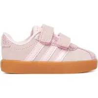 Adidas Vl Court 3.0 Infant Trainers Rose EU 25 1/2 Enfants