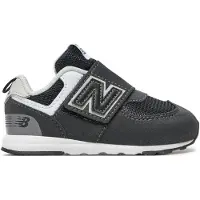 New Balance Chaussures - 574 - Black/Argent Métallique - - 27,5 - Chaussures