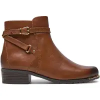 Caprice Bottines cognac