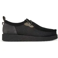 Clarks Chaussure à lacets 'Wallabee' noir