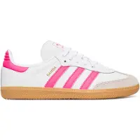 Adidas Originals Baskets 'Samba' camel / rose néon / blanc cassé