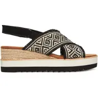 Toms Sandales beige / noir
