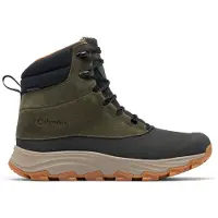 Columbia - Bottes imperméables d'hiver - Expeditionist Shield Deep Olive Desert Sun pour Homme en Cuir - Taille 40,5 - Kaki