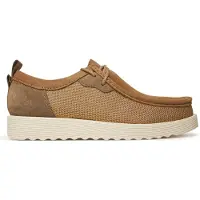 Clarks Chaussures Wallabee Ftr2lo Premium Homme Dark Sand Combi