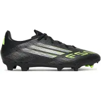 Adidas Chaussure de foot 'F50 League' vert fluo / noir / argent
