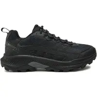 Merrell - Chaussures de randonnée en GORE-TEX - Speed Strike 2 GORE-TEX Black pour Homme en Cuir - Taille 46,5 - Noir