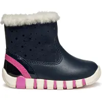 Geox Bottes bleu marine / rose