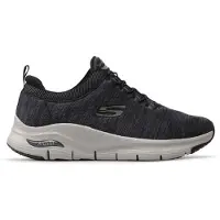 SKECHERS Arch Fit Baskets en Noir Textile 40