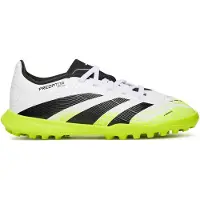 Adidas Junior Predator League Radiant Blaze Pack TF Astro Chaussures de football Cloud White/Core Black/Lucid Lemon