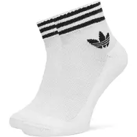 Adidas Originals Chaussettes '3-Stripes Ankle 3 Pairs' noir / blanc