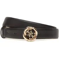 GUESS Ceinture 'Adj & Not Rev H25' or / noir