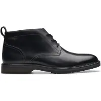 Clarks Shoes Clarks Aldwin Chukka 26179683 7, Boots en noir pour hommes, taille 41,5