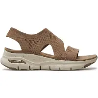 SKECHERS pour femme. 119458 Sandales Arch Fit - Brightest Day marron (37), 3 à 5 cm, Aucun, Casuel