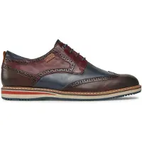 Pikolinos Chaussure à lacets 'Avila' bleu / rouille / brun foncé