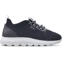 Geox Baskets basses 'Spherica' bleu nuit / blanc
