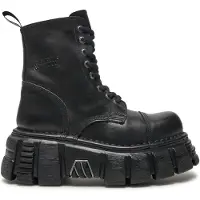 New rock Bottes 'M-NEWMILI083-S39' noir