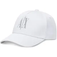 Armani Exchange pour femme. XW000957AF13846U0002 Basic Cap blanc (OSFA), Casuel, Coton