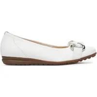 Gabor Ballerines en à talon compensé femmes - Blanc - 37
